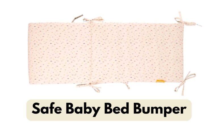Safe Baby Bed Bumper with Breathable Materials for Newborns